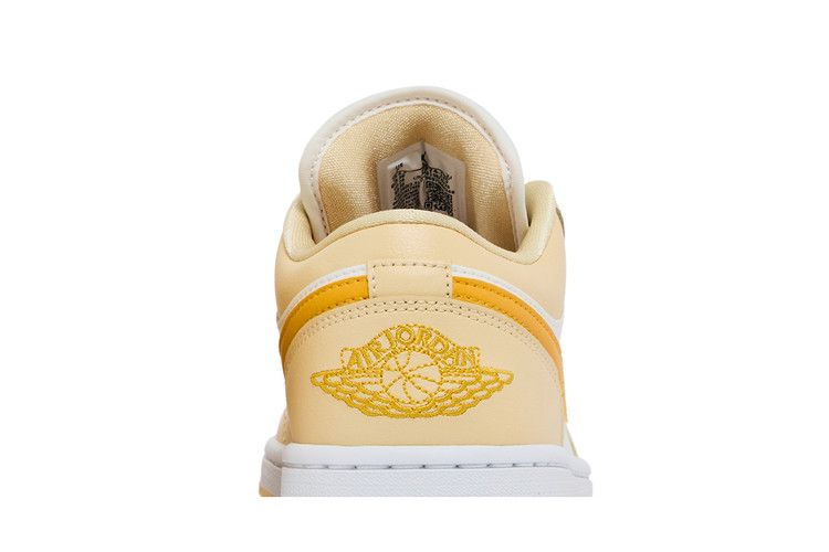 Air Jordan 1 Low Sail Yellow Ochre (Women's)
