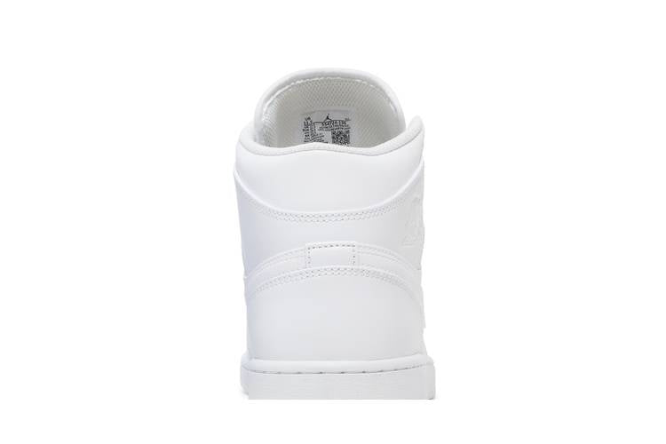 Air Jordan 1 Mid Triple White (2022/2023)