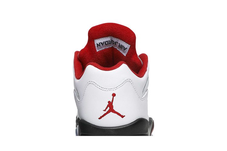 Air Jordan 5 Retro Low Golf Fire Red (Silver Tongue)