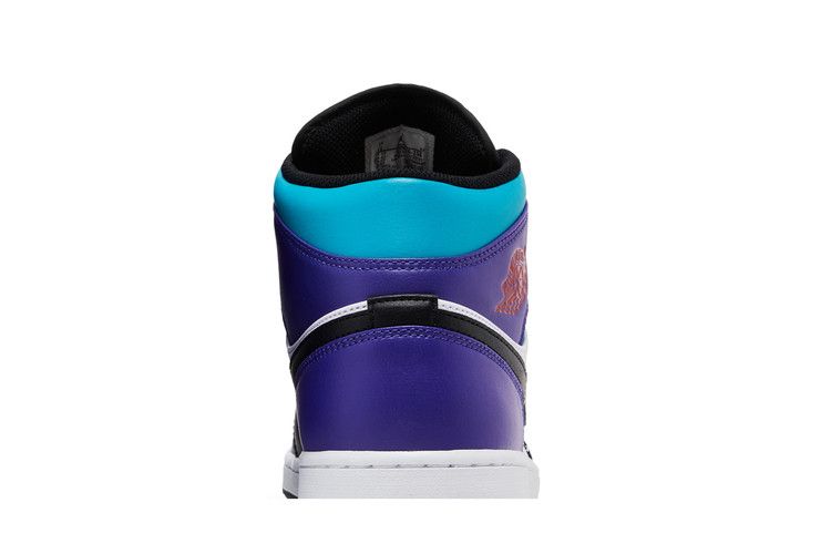 Air Jordan 1 Mid Court Purple Tropical Twist