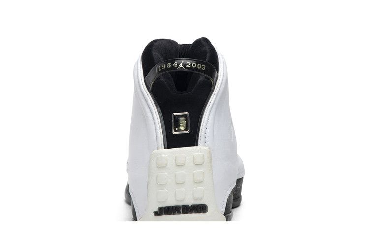 Air Jordan 18.5 OG White Black Chrome