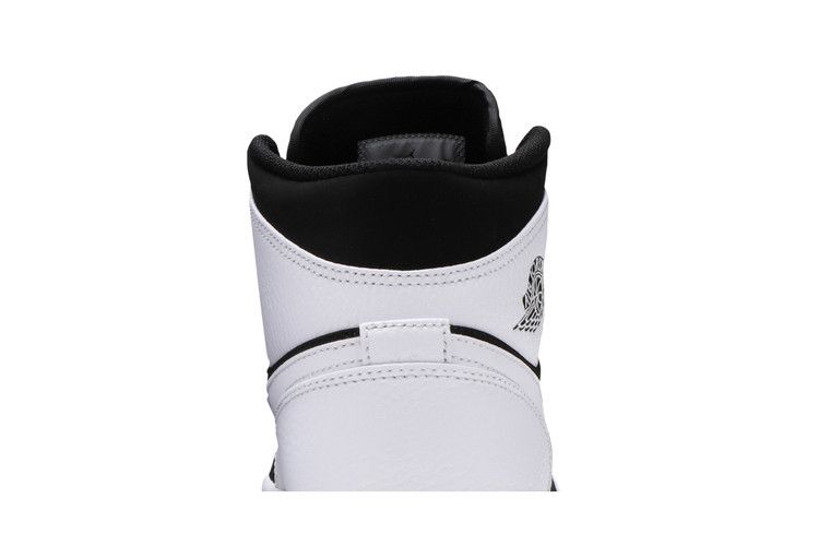Air Jordan 1 Mid White Black