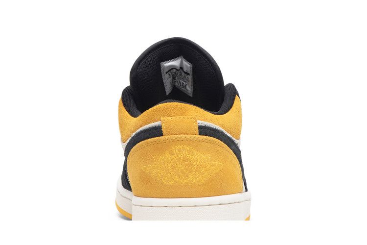 Air Jordan 1 Low Sail University Gold Black