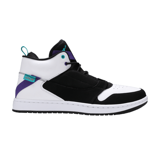 Air Jordan Fadeaway Black White Grape
