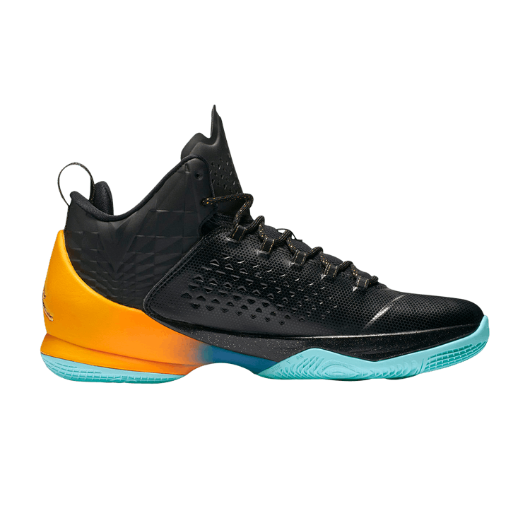 Air Jordan Melo M11 Black/Metallic Gold-Bright Ctrs-Lsr