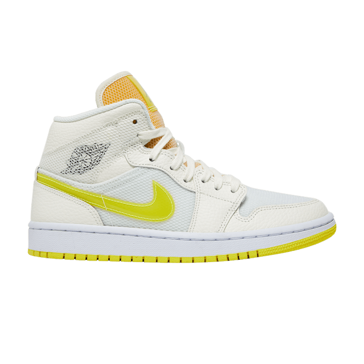 Air Jordan 1 Mid SE Voltage Yellow (Women's)