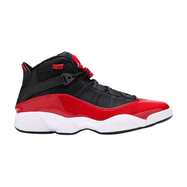 Air Jordan 6 Rings Black Gym Red White