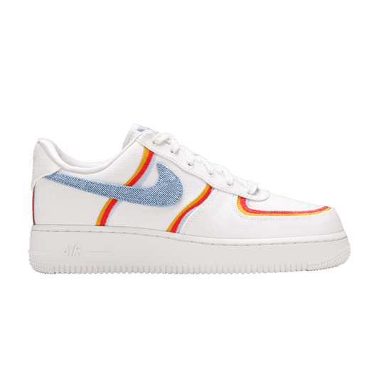 Nike Air Force 1 Low Sail Denim Swoosh (Women's)
