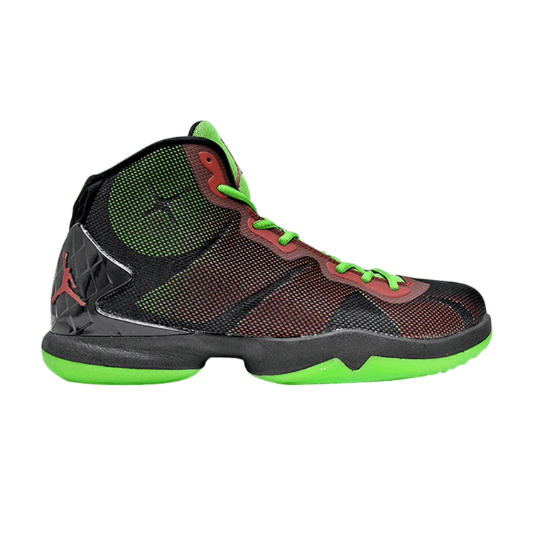 Air Jordan Super.Fly 4 Black/Gym Red-Green Pls-Infrared 23