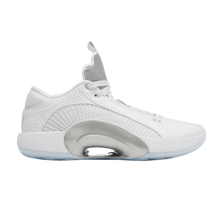 Air Jordan XXXV Low Metallic Silver (Clear Sole)