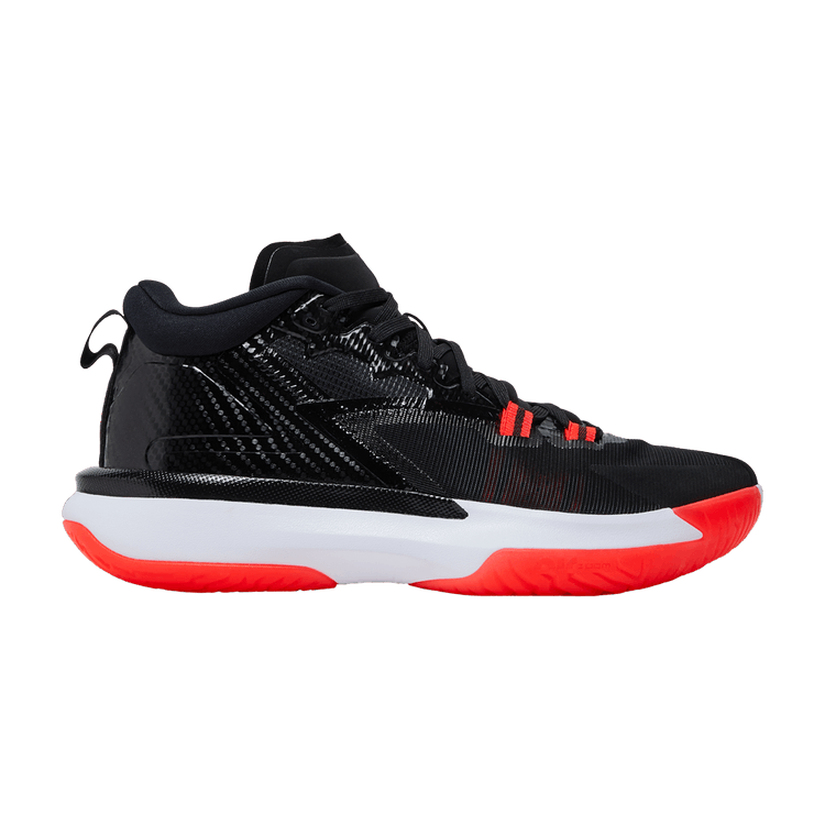 Air Jordan Zion 1 Black White Bright Crimson