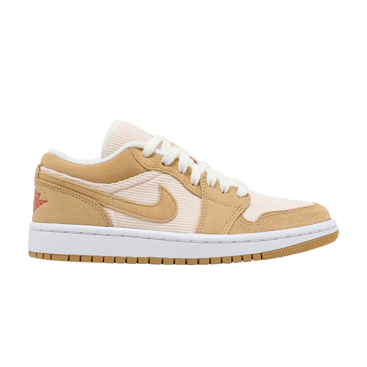 Air Jordan 1 Low SE Twine Orange Quartz Corduroy (Women's)