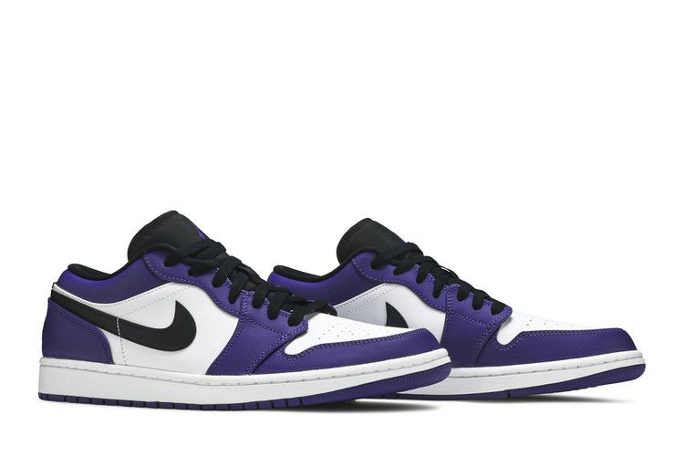 Air Jordan 1 Low Court Purple White