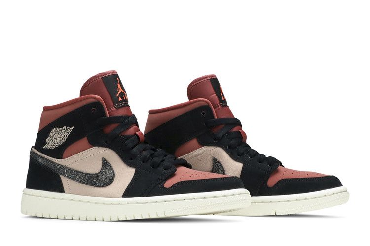 Air Jordan 1 Mid Canyon Rust (Women's)