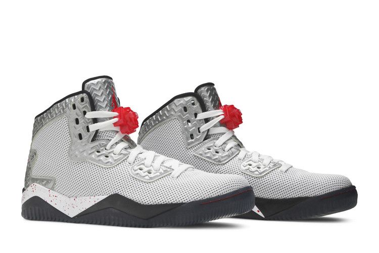 Air Jordan Spike Forty PE White Fire Red Black