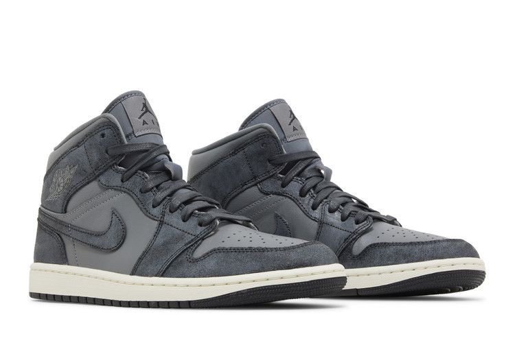 Air Jordan 1 Mid Distressed Smoke Grey (Women's)