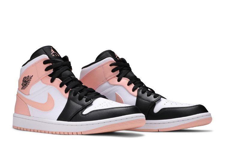 Air Jordan 1 Mid Arctic Orange Black Toe