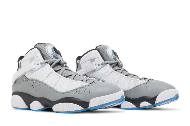 Air Jordan 6 Rings White Particle Grey Dutch Blue
