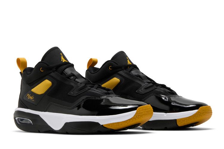 Air Jordan Stay Loyal 3 Black Yellow Ochre