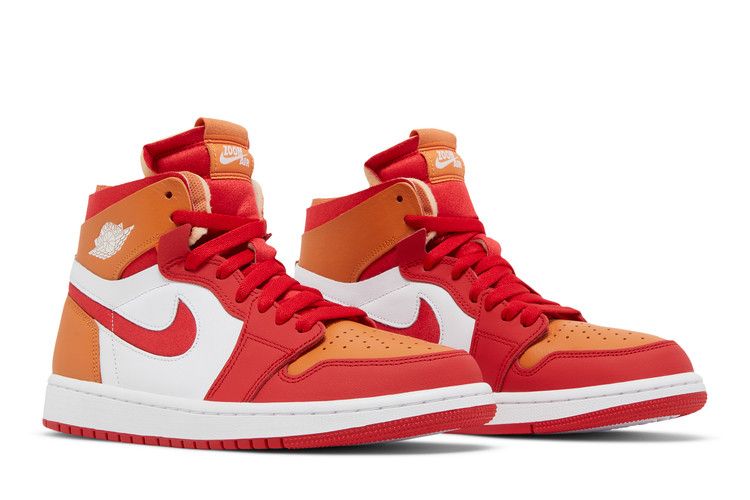 Air Jordan 1 High Zoom Air CMFT Fire Red Hot Curry (Women's)