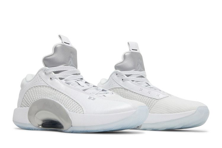 Air Jordan XXXV Low Metallic Silver (Clear Sole)
