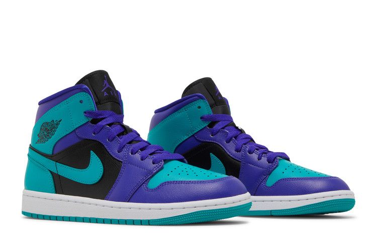 Air Jordan 1 Mid Black Grape (Women's)