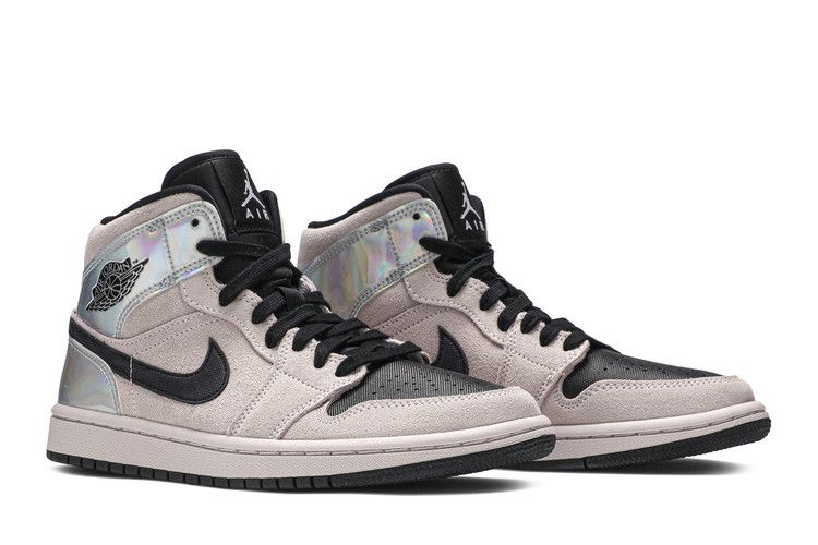 Air Jordan 1 Mid Dirty Powder Iridescent (Women's)