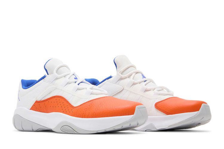 Air Jordan 11 CMFT Low White Safety Orange Hyper Royal