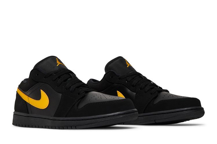 Air Jordan 1 Low Black University Gold
