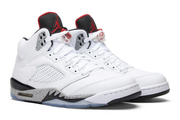 Air Jordan 5 Retro White Cement