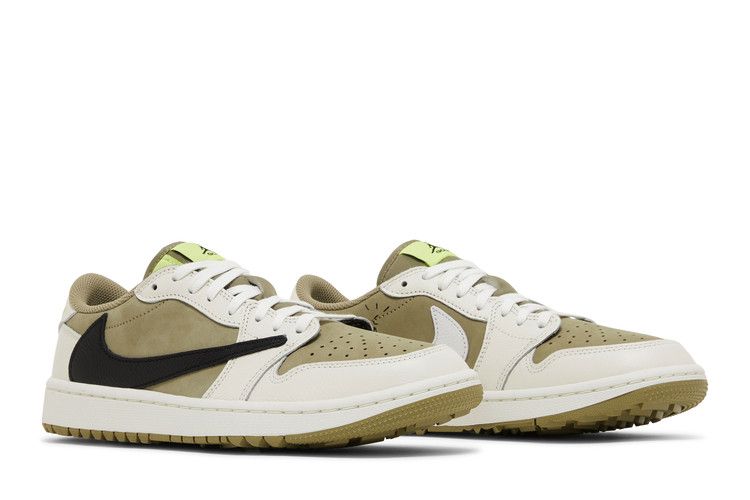 Air Jordan 1 Retro Low Golf Travis Scott Neutral Olive