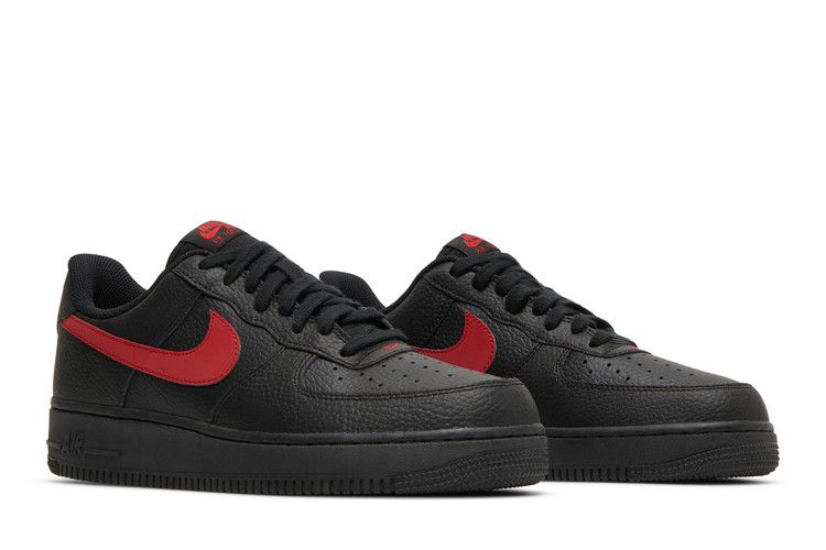 Nike Air Force 1 Low Black University Red
