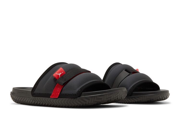 Air Jordan Super Play Slide Black University Red