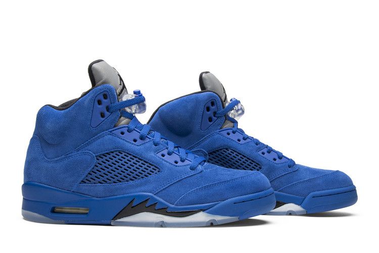 Air Jordan 5 Retro Blue Suede