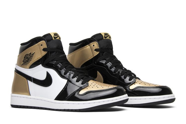Air Jordan 1 Retro High NRG Patent Gold Toe