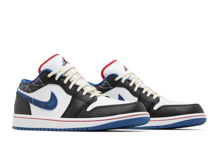 Air Jordan 1 Low SE Industrial Blue Sashiko