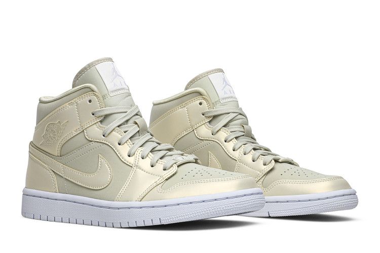 Air Jordan 1 Mid Goose Feather Yellow (Women's)