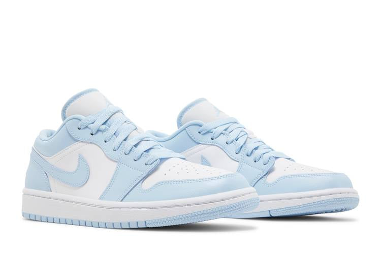 Air Jordan 1 Low White Ice Blue (Women's)