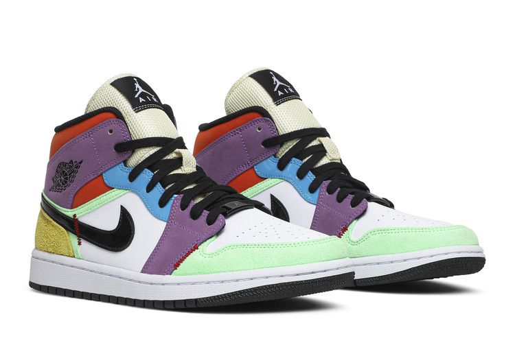 Air Jordan 1 Mid SE Multi-Color (Women's)