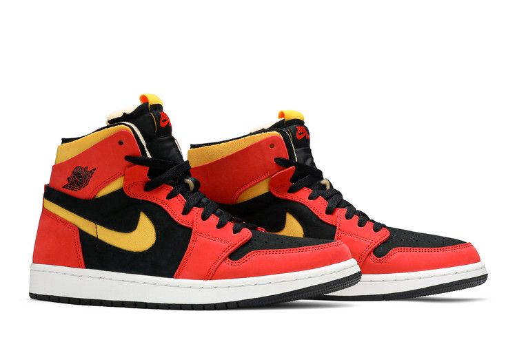 Air Jordan 1 High Zoom Air CMFT Black Chile Red
