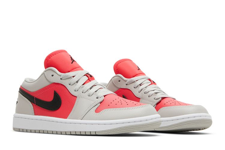 Air Jordan 1 Retro Low Light Iron Ore Siren Red (Women's)