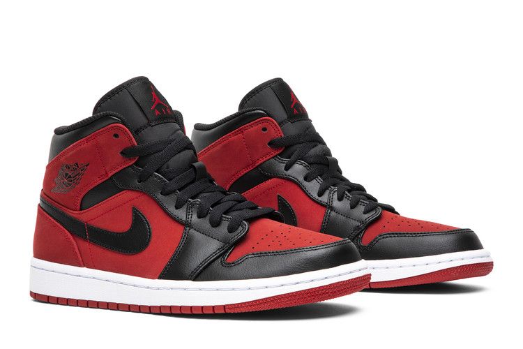 Air Jordan 1 Mid Gym Red Black