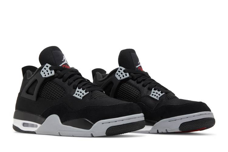 Air Jordan 4 Retro SE Black Canvas