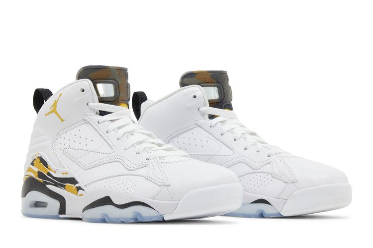 Air Jordan MVP White Yellow Ochre