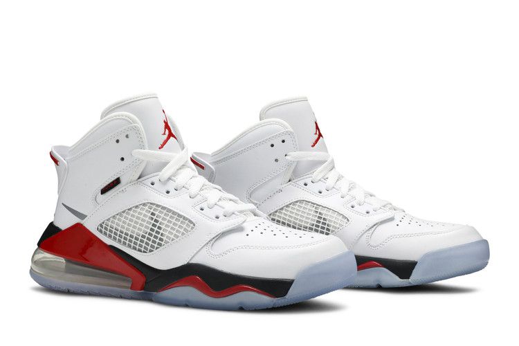Air Jordan Mars 270 White Fire Red