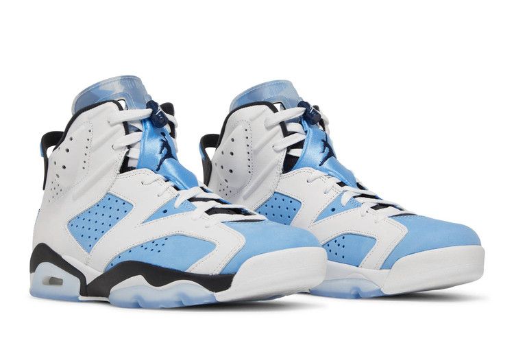 Air Jordan 6 Retro UNC White