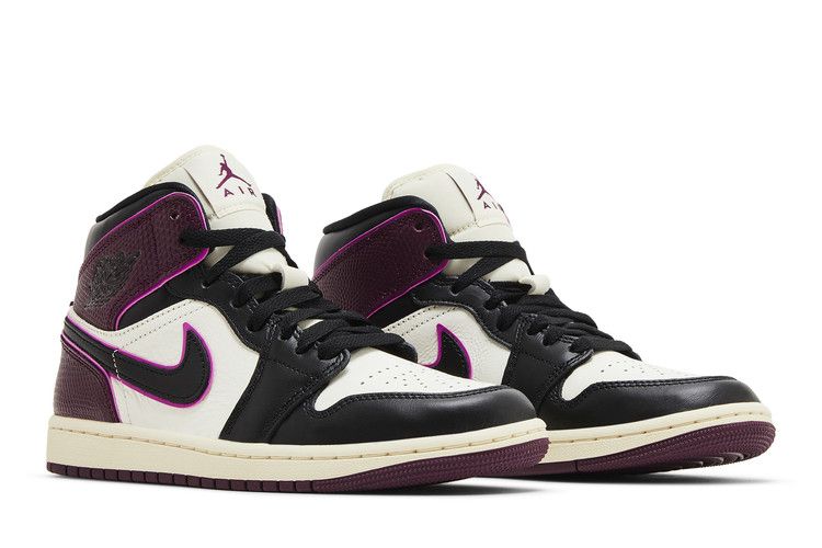 Air Jordan 1 Mid SE Bordeaux (Women's)