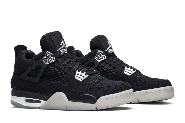 Air Eminem x Carhartt x Air Jordan 4 Retro 'Black Chrome'