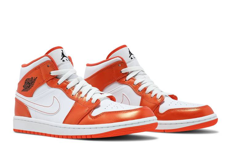 Air Jordan 1 Mid Metallic Orange