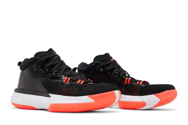 Air Jordan Zion 1 PF Black White Bright Crimson